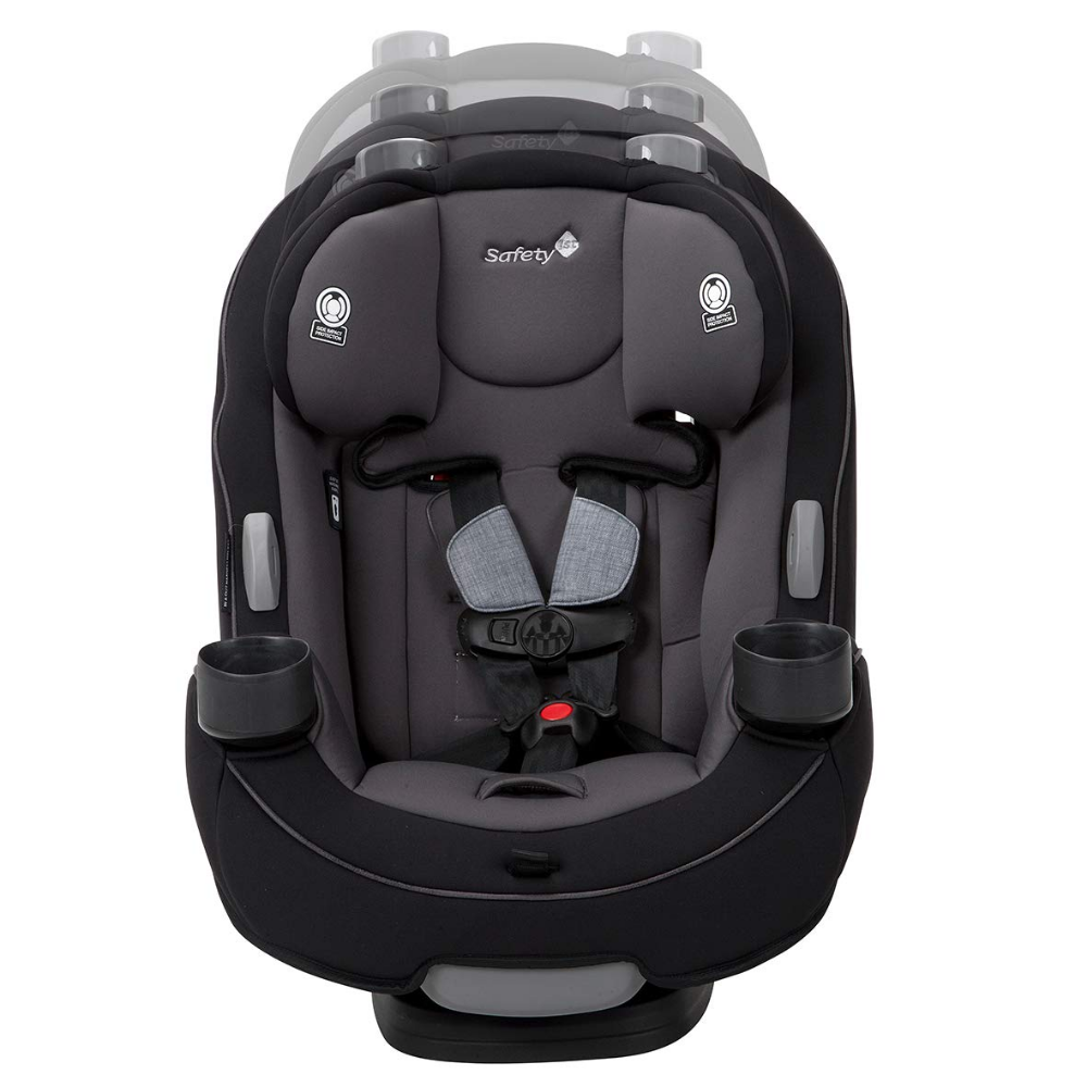 Safety 1st Grow & Go 3-in-1 Convertible Car Seat, Black