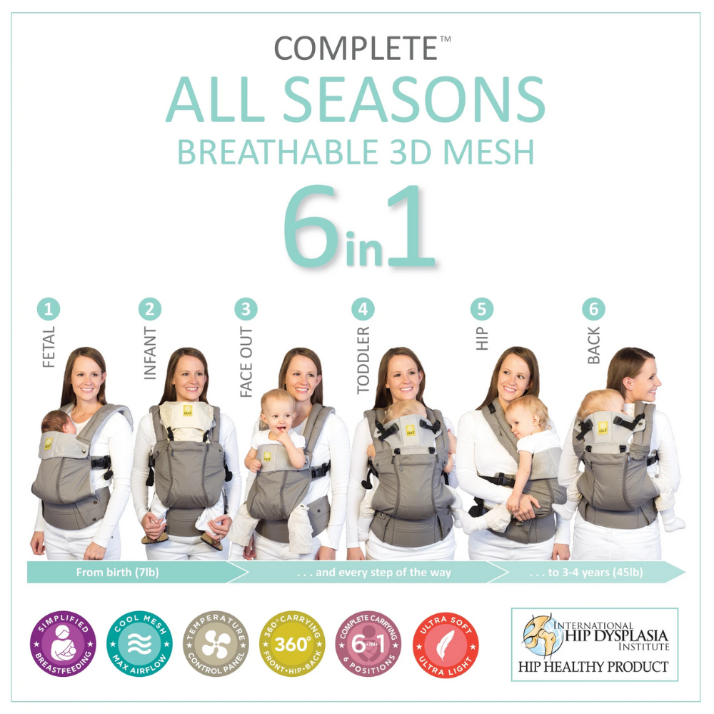 Lillebaby Complete All Season 6 in 1 Baby Carrier Full product details Betty